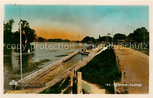 AK / Ansichtskarte  Vernon_27_Eure La plage 