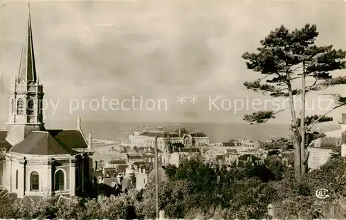 AK / Ansichtskarte  Trouville-sur-Mer Eglise Panorama Trouville-sur-Mer