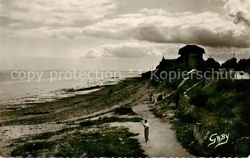AK / Ansichtskarte  Saint-Aubin-sur-Mer_Calvados Rive Plage Saint-Aubin-sur-Mer
