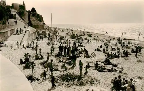 AK / Ansichtskarte  Villerville-sur-Mer_14_Calvados La Plage 