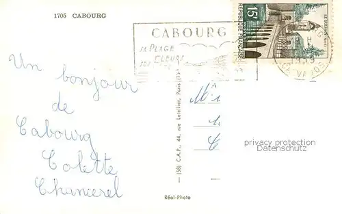 AK / Ansichtskarte  Cabourg_14_Calvados La Plage Promenade des Anglais Casino Golf Miniature Eglise 