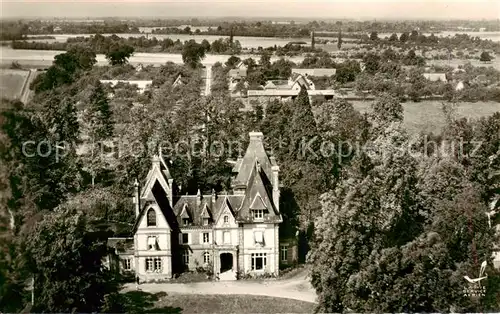 AK / Ansichtskarte  Thevray_27_Eure Le Chateau de la Trabouillere Vue aerienne 