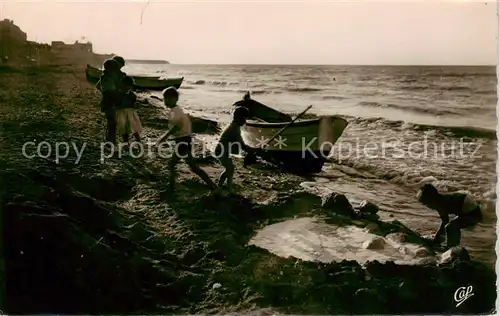 AK / Ansichtskarte  Lion-sur-Mer_14 Les Enfants s'amusement 