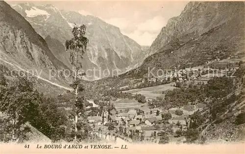 AK / Ansichtskarte  Le_Bourg_d_Arud_Les_Deux_Alpes_38_Isere et Venose 