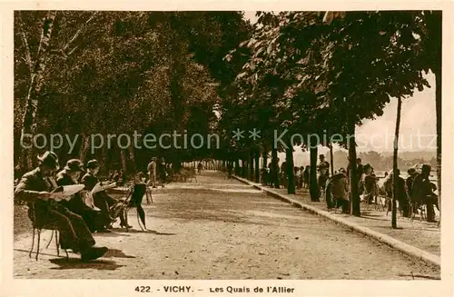 AK / Ansichtskarte  Vichy_03_Allier Les Quais de l'Allier 