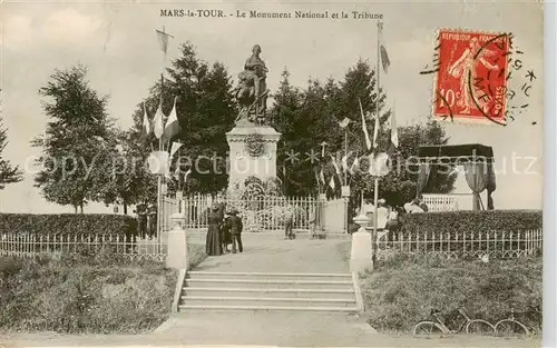 AK / Ansichtskarte  Mars-la-Tour_54 Le Monument National et la Tribune 