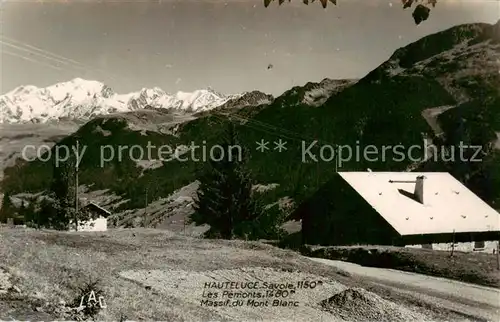 AK / Ansichtskarte  Hauteluce_73_Savoie Les Pemonts Massif du Mont Blanc 