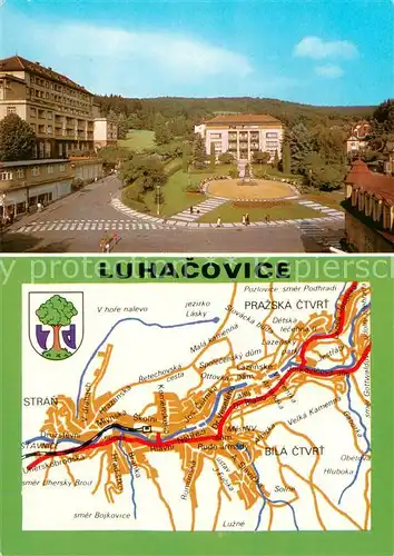 AK / Ansichtskarte Luhacovice_CZ Namesti Rude armady 