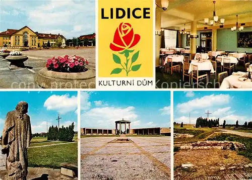 AK / Ansichtskarte Lidice_CZ Kulturni dum  