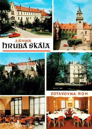 AK / Ansichtskarte Hruba_Skala_CZ Zamek Zotavovna ROH 