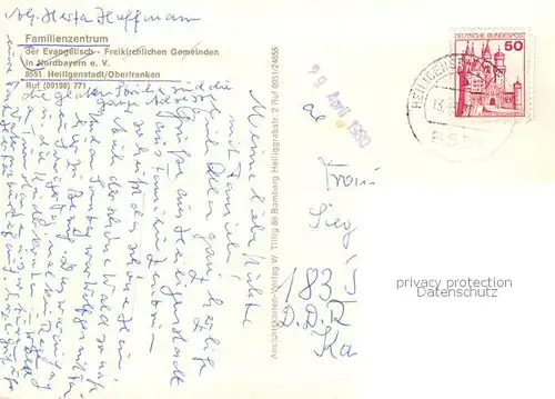 AK / Ansichtskarte Heiligenstadt_Oberfranken Familienzentrum Heiligenstadt Panorama Heiligenstadt_Oberfranken