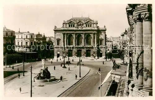 AK / Ansichtskarte Montpellier_Herault La Place de la Comedie Montpellier Herault