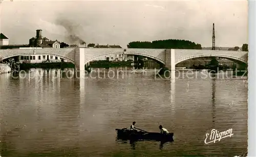 AK / Ansichtskarte Montereau_ Fault Yonne_77_Seine et Marne Le Nouveau Pont 