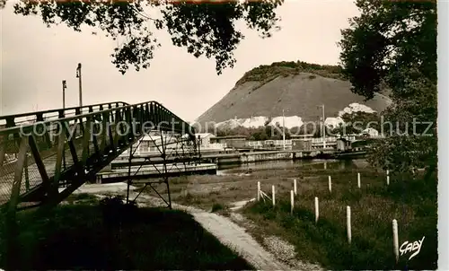 AK / Ansichtskarte Amfreville sous les Monts_27_Eure La Passerelle et la Cote des Deux Amants 