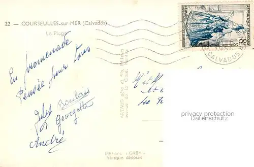 AK / Ansichtskarte Courseulles sur Mer_14_Calvados La Plage 