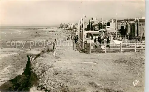 AK / Ansichtskarte Saint Aubin sur Mer_Calvados La Plage et le Golf miniature  Saint Aubin sur Mer