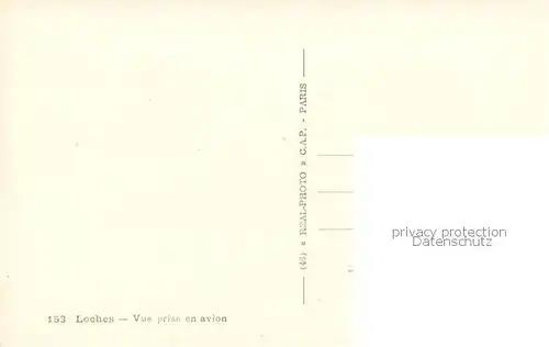 AK / Ansichtskarte Loches_37_Indre et Loire Vue prise en avion 