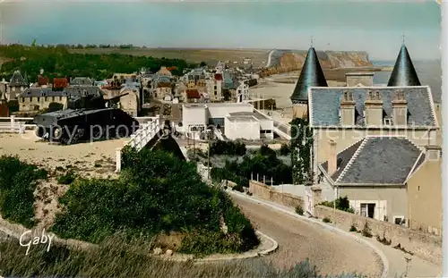 AK / Ansichtskarte Arromanches les Bains_14_Calvados Vue densemble le tank et le Musee  
