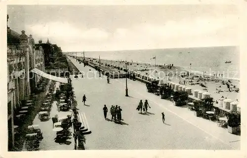 AK / Ansichtskarte Cabourg_14_Calvados La Terrasse des Anglais vers l Ouest 