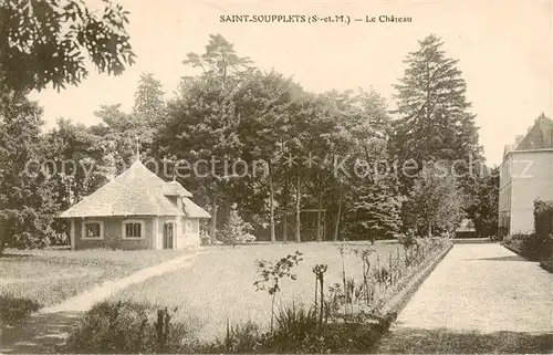 AK / Ansichtskarte Saint Soupplets_77_Seine et Marne Le Chateau 