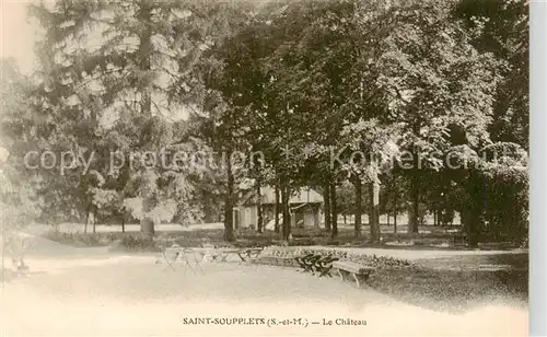 AK / Ansichtskarte Saint Soupplets_77_Seine et Marne Le Chateau 