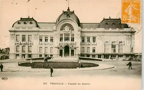 AK / Ansichtskarte Trouville sur Mer Facade du Casino Trouville sur Mer