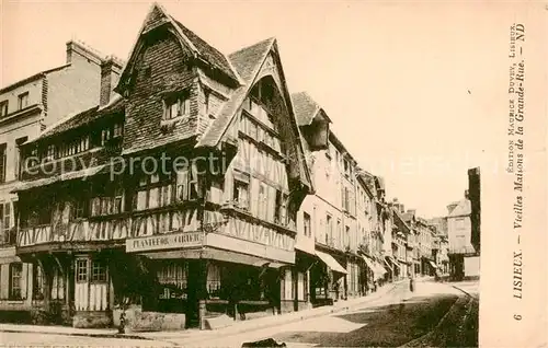 AK / Ansichtskarte Lisieux_14 Vieilles Maisons de la Grande Rue 