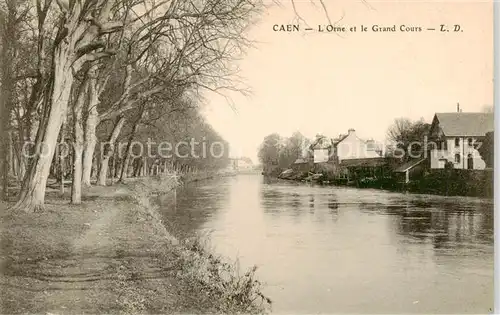 AK / Ansichtskarte Caen_14 Orne et le Grand Cours 