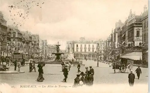 AK / Ansichtskarte Bordeaux_33 Les Allees de Tourny 