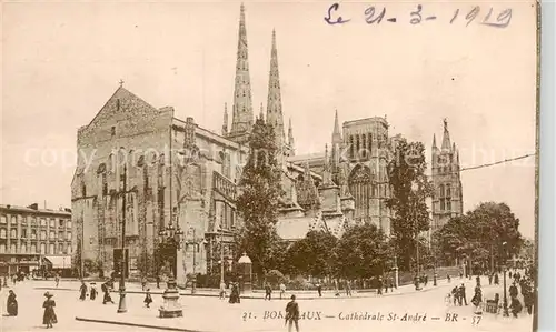 AK / Ansichtskarte Bordeaux_33 Cathedrale St Andre 