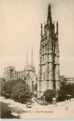 AK / Ansichtskarte Bordeaux_33 Tour Pey Berland 