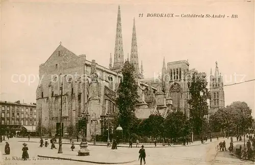 AK / Ansichtskarte Bordeaux_33 Cathedrale St Andre 