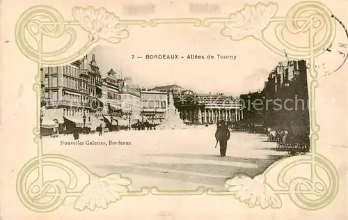 AK / Ansichtskarte Bordeaux_33 Allees de Tourny 