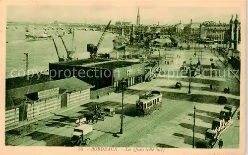 AK / Ansichtskarte Bordeaux_33 Les Quais cote Sud 