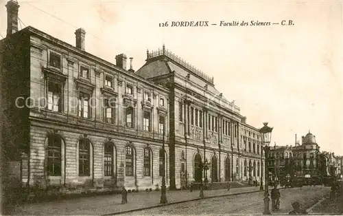 AK / Ansichtskarte Bordeaux_33 Faculte des Sciences 