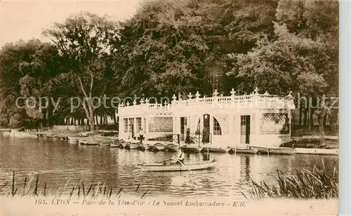 AK / Ansichtskarte Lyon_69_Rhone Parc de la Tete dOr Le Nouvel Embarcadere 