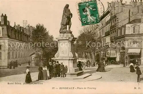 AK / Ansichtskarte Bordeaux_33 Place de Tourny 