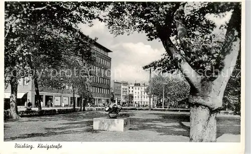 AK / Ansichtskarte Duisburg__Ruhr Koenigstrasse 