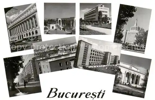 AK / Ansichtskarte Bucuresti_Bukarest_Bucaresti_RO Teilansichten 