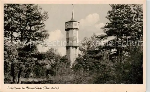 AK / Ansichtskarte Oberweissbach Froebelturm Oberweissbach