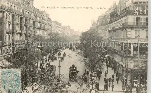AK / Ansichtskarte Paris_75 Boulevard Montmartre 