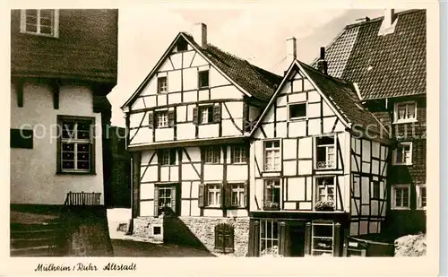 AK / Ansichtskarte Muelheim_Ruhr Altstadt Muelheim Ruhr