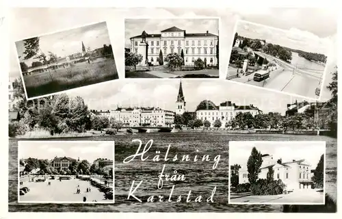 AK / Ansichtskarte Karlstad_Sweden Orts und Teilansichten 