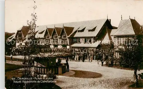 AK / Ansichtskarte  Deauville-sur-Mer Nouvel Hippodrome de Clairefontaine 