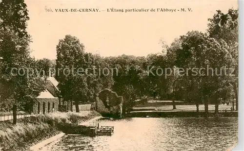 AK / Ansichtskarte  Vaux_de_Cernay_Les Etang particulier de l abbaye Vaux_de_Cernay_Les