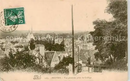 AK / Ansichtskarte  Provins_77_Seine-et-Marne Vue générale prise du Collège 