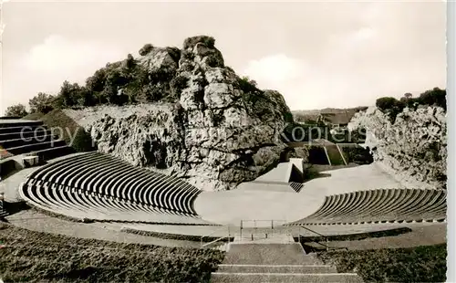 AK / Ansichtskarte  Bad_Segeberg Kalkberg Stadion Bad_Segeberg