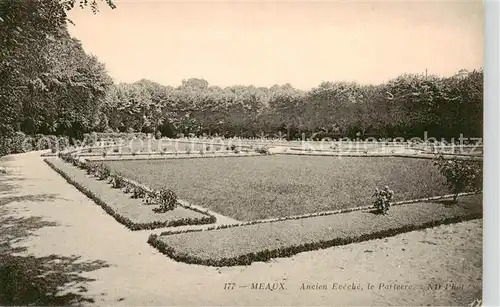 AK / Ansichtskarte  Meaux_77_Seine-et-Marne Ancien Eveche le Parterre 