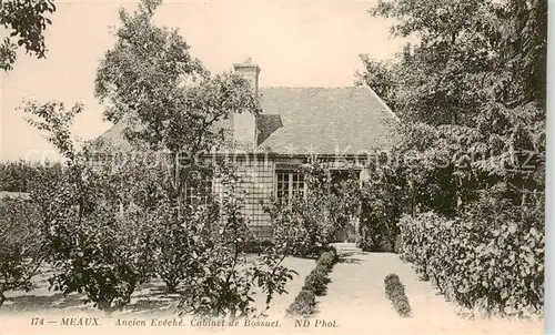 AK / Ansichtskarte  Meaux_77_Seine-et-Marne Ancien Eveche Cabinet de Bossuet 