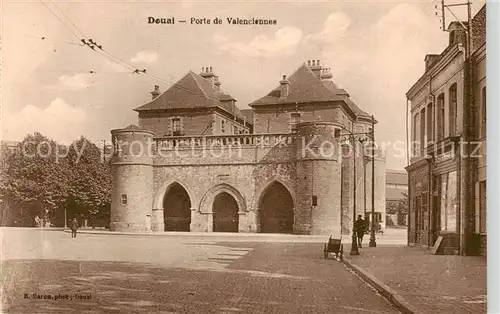 AK / Ansichtskarte  Douai_59_Nord Porte de Valenciennes 